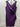 Alex Evenings Summer Plum Purple Draped Sheath Dress Beaded Cocktail 16 Alex Evenings