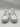 Versace Medusa Low white sneakers metallic gold heel counter Size 43 Versace