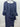 Alex Evenings Navy Bell Sleeve Draped Dress Beaded Formal Mother Bride 14 Alex Evenings