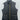 St Johns Bay Vest Womens Black Quilted Diamond Stitch Gold Zip Pockets Warm L St. John's Bay