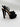 Women's Aquazzura Bow Detailed Open Toe Sandals Black Size 36.5