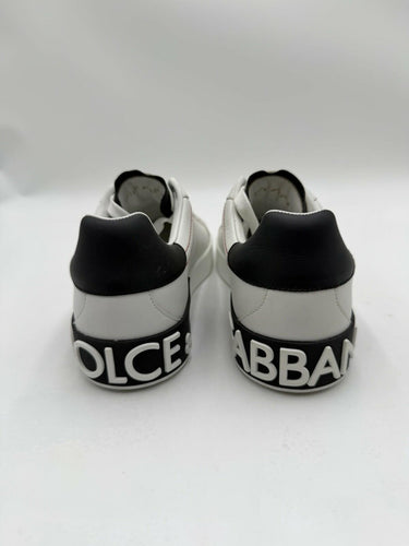 Dolce & Gabbana Portofino sneakers White / Black Leather Size 6UK Dolce&Gabbana