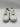 Alexander McQueen Court Trainer in White and Black Leather Size 37 Alexander McQueen