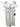 Adrianna Papell Stretch White Crepe Sheath Dress Illusion Neckline & Ruffle 14