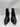 Women’s GIANVITO ROSSI Mable Point-Toe Black Leather Booties Size 37.5 GIANVITO ROSSI
