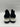 Mix No. 6 Tanna Black Stretch Knit Slip-On Wedge Sneaker Size 8M Mix No. 6