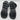 Women’s Moncler Ginette Knit Waterproof Rain Boots in black Rubber Size 35 Moncler