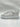 Alexander McQueen Oversized Sneakers White Leather iridescent silver Size 42 Alexander McQueen