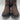 Circle G women's studded star inlay booties Brown Leather Size 7.5M Circle G