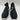 Women’s Prada Knit Lace Up Black Trainer Sneakers Shoes Black White Size 38.5 PRADA