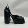 Women’s Versace Medusa Aevitas platform pumps in black leather Size 39.5 Versace
