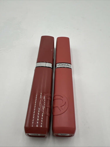 L'Oreal Infallible Lacque or Matte Resistance Liquid Lipstick Pack Of 2 L'Oréal