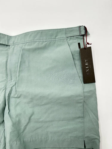Exley NB Men’s light gree Road Swim Shorts Waist Buckle Size 38 Buckle