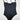 Good American Women's Jayda One Piece Black Swimsuit Size M Good American
