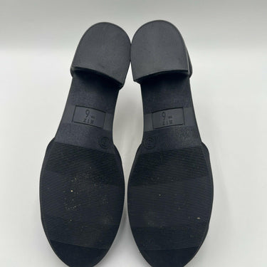 Mix No. 6  Girl Tina Pump Black Satin Rhinestone Size 5 M Mix No. 6