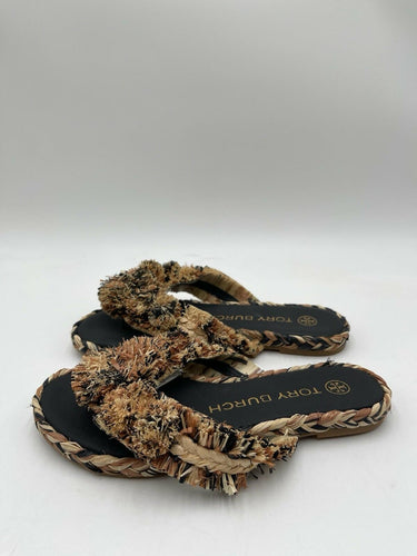 Women’s Tory Burch Raffia Flip Flop Size 5