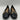NWOB Kelly & Katie SIENA Black Faux Leather Round Toe Bit Flats Women’s 9.5 M Kelly & Katie