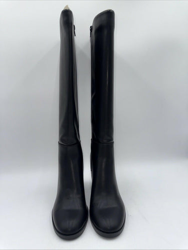 Unisa Women's Lanna Boots Black Faux Leather Size 8.5 M
