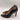 VALENTINO BY MARIO VALENTINO Clara Logo Black Leather Pump Size 8 VALENTINO BY MARIO VALENTINO