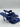 Alexander McQueen 100mm Buckled Leather Sandals electric blue leather Size 38.5 Alexander McQueen