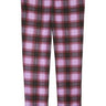 Love, Fire Kids' Smocked Joggers in Purple Check Size L Love, Fire
