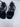 Women’s GUCCI Horsebit 105mm Strappy Black Patent Leather Sandals Size 38.5 Gucci