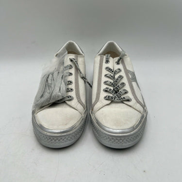 Vintage Havana Alive Glitter Lace Up White Sneakers Casual Shoes Size 7.5 Vintage Havana