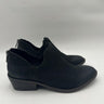 Women’s Lucky Brand Fitina Block Heel Booties Black Leather Size 7.5M Lucky Brand