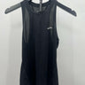 Brooks Running Tank Top Womens Black Mesh Racerback Athletic Run Happy Size XS Brooks
