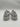 Alexander McQueen Deck Plimsoll sneakers in silver glitter and white Size 41 Alexander McQueen
