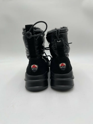Women’s PAJAR Aviva Black Faux Fur-Lined Waterproof Boots Size 8-8.5