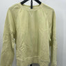 Abound Sweatshirt Crewneck Raglan Pale Yellow Acid Wash Oversized NWT - M ABOUND