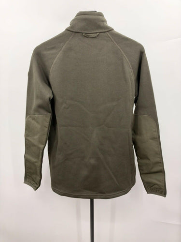 Fjallraven Ovik Fleece Zip Sweater Deep Forest Green Womens Jacket Size S
