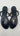 Women’s Saint Laurent Cassandra flat sandals black croc-embossed leather 36.5 Saint Laurent
