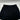 Fresh Produce Woman’s Black skort front pockets stretchy knit fabric Size 1X Fresh Produce