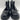 Men’s Saks Fifth Avenue "Agosto" Black Leather Wingtip Brogue Boot Size 9M Saks Fifth Avenue