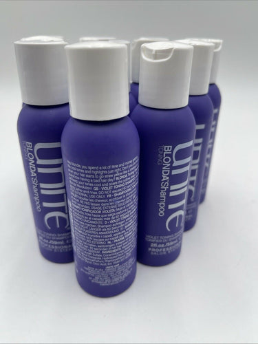 Unite Blonda Shampoo Toning 2 oz Lot Of 10 UNITE