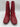 Sugar Element Red Lizard Patchwork Block Heel Ankle Boots Womens 8 Sugar