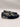 Tod's Gommini navy / white driving moccasins prominent logo patch Size 6UK