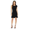 kensie Sleek Stretch Crepe Dress KS8K8276 (Black) Women's Dress Size S kensie