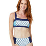 Cabana Life Seascape Bikini Bottoms Multi Size L Cabana Life