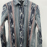 Lauren Ralph Lauren Shirt Womens Ikat Striped Button Up Cotton XS Lauren Ralph Lauren