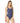 adidas Womens Sh3.Ro Mid 3-Stripes Swimsuit Shadow Navy 6