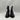 Valentino Garavani Rockstud Beatle 70mm calfskin ankle boots black Leather 36.5 Valentino