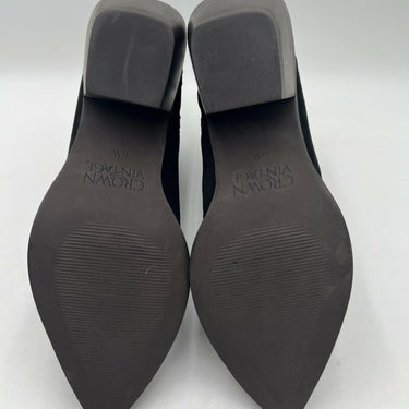 NWB Crown Vintage Kilon Western Bootie Women's Black Size 6W/36.5