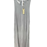 Lanston maxi Woman’s dress a V-neckline light gray color Size M Lanston