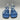 Women's Mix No. 6 Jacop Blue Strappy Flat Casual Flats Sandals Size 6M Mix No. 6