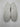 Alexander McQueen Deck Plimsoll sneakers in silver glitter and white Size 41 Alexander McQueen