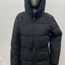 NWOT Women’s DKNY Long Puffer Parka Lined Hooded Jacket Black Size S DKNY