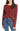 Women's Chelsea28 Rib Metallic Sweater red velvet, Size X-Large Chelsea28